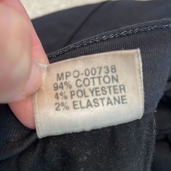 J Brand Alana High Rise Crop Jeans Demented Black - Picture 7 of 13